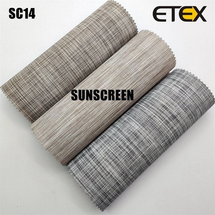 SC14 3% Popular Style Sunscreen Blinds Fabrics Custom Colors